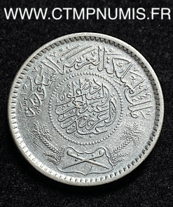 ,ARABIE,SAOUDITE,1/4,RIYAL,ARGENT,1354,