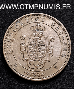 ,MONNAIE,ALLEMAGNE,SAXE,5,PFENNIGE,1867,