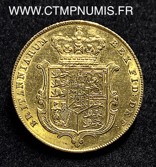 ,GRANDE,BRETAGNE,1,SOUVERAIN,OR,1826,