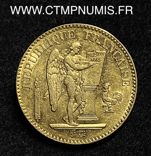 ,REPUBLIQUE,20,FRANCS,OR,GENIE,1848,PARIS,