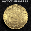 ,MONNAIE,10,FRANCS,OR,COQ,1900,