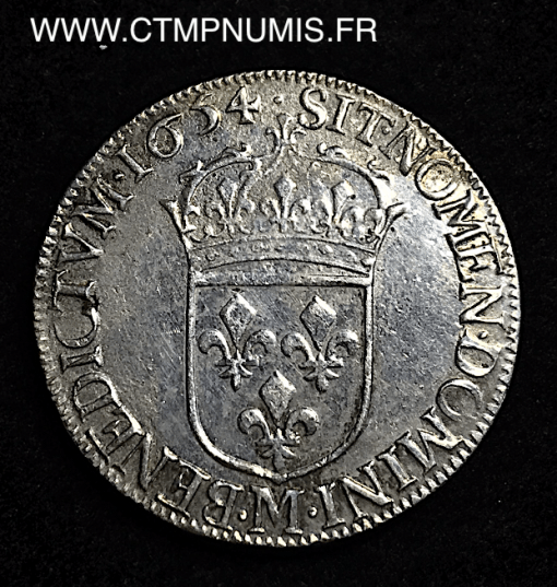 ,ROYALE,LOUIS,XIV,1/2,ECU,1654,M,TOULOUSE,