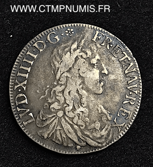 ,LOUIS,XIV,1/2,ECU,JUVENILE,1669,M,TOULOUSE,