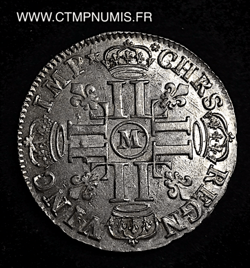 ,ROYALE,LOUIS,XIV,1/2,ECU,1690,TOULOUSE,