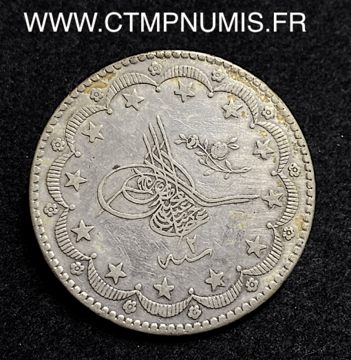 ,MONNAIE,TURQUIE,20,PIASTRES,ARGENT,1293,1,