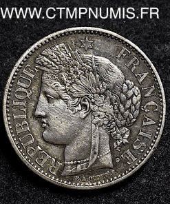 ,MONNAIE,2,FRANCS,ARGENT,CERES,1870,PARIS,