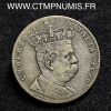 ,ITALIE,ERYTHREE,2,LIRE,ARGENT,UMBERTO,1890,