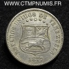 ,MONNAIE,VENEZUELA,2,1/2,CENTAVOS,1877,