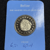 ,MONNAIE,BELIZE,100,DOLLAR,OR,1977,INDIEN,