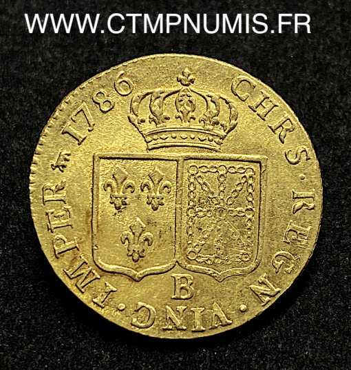 ,ROYALE,LOUIS,XVI,LOUIS,OR,1786,B,ROUEN,