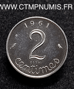 ,ESSAI,2,CENTIMES,EPI,ACIER,1961,