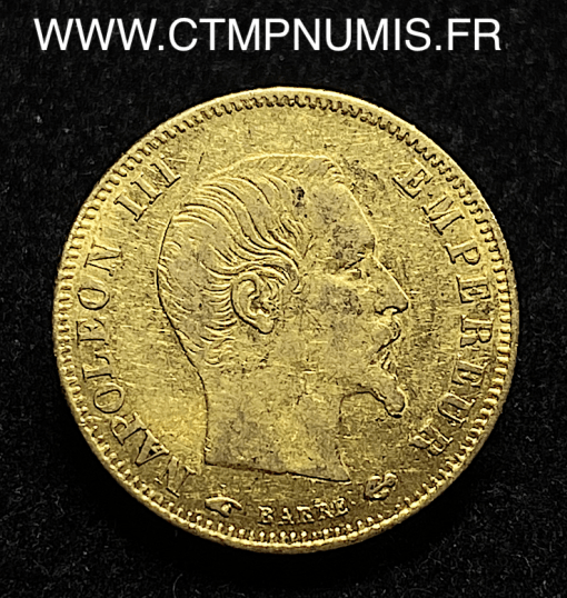 ,EMPIRE,5,FRANCS,OR,NAPOLEON,III,1856,PARIS,