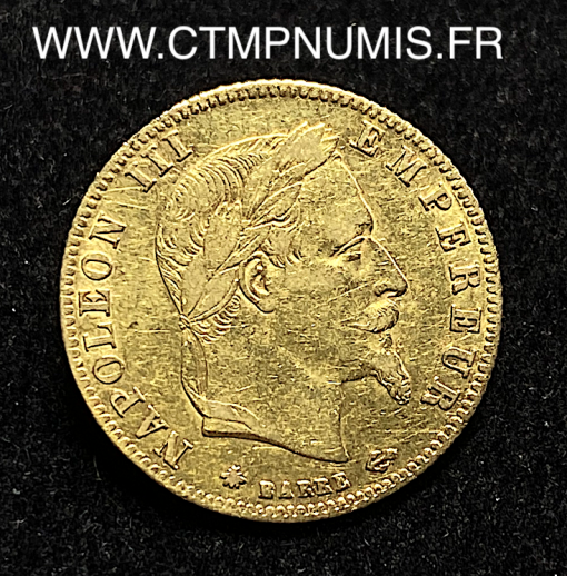 ,EMPIRE,5,FRANCS,OR,NAPOLEON,III,1868,PARIS,