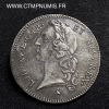 ,LOUIS,XV,ECU,ARGENT,AU,BANDEAU,1770,PARIS,