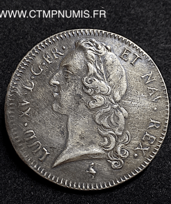 ,LOUIS,XV,ECU,ARGENT,AU,BANDEAU,1770,PARIS,