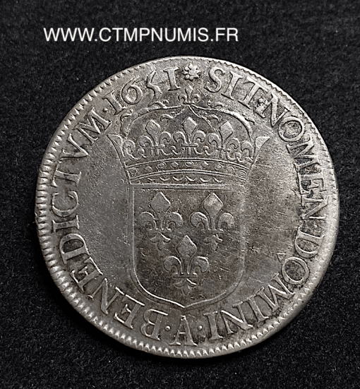 ,MONNAIE,ROYALE,LOUIS,XIV,ECU,ARGENT,AUX,8,L,1690,PARIS,