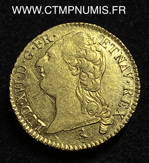 ,ROYALE,LOUIS,OR,LOUIS,XVI,BUSTE,NU,1786,PARIS,