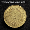 ,5,FRANCS,OR,EMPIRE,NAPOLEON,III,1860,PARIS,