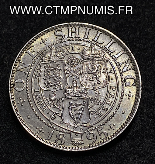 ,GRANDE,BRETAGNE,FLORIN,ARGENT,1895,