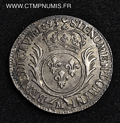 ,ROYALE,LOUIS,XIV,1/2,ECU,1693,M,TOULOUSE,