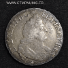 ,LOUIS,XIV,1/2,ECU,ARGENT,1694,M,TOULOUSE,