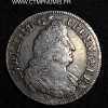 ,LOUIS,XIV,1/2,ECU,ARGENT,1694,M,TOULOUSE,