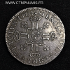 ,MONNAIE,ROYALE,LOUIS,XIV,1/2,ECU,ARGENT,AUX,8,L,2°,TYPA,1704,M,TOULOUSE,