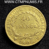 ,40,FRANCS,OR,NAPOLEON,EMPEREUR,1806,TURIN,