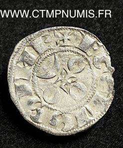 ,AQUITAINE,DENIER,ARGENT,AU,NOM,DE,LOUIS,