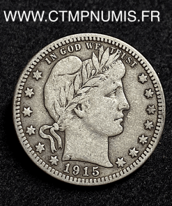 ,ETATS,UNIS,QUARTER,DOLLAR,1915,D,DENVER,