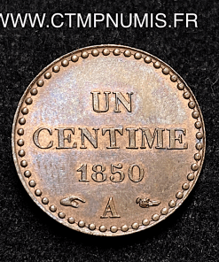 ,II°,REPUBLIQUE,UN,CENTIME,DUPRE,1850,A,PARIS,