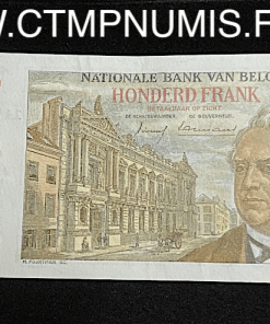 ,BILLET,BELGIQUE,100,FRANCS,22,08,1958,