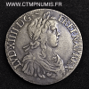 ,ROYALE,LOUIS,XIV,ECU,ARGENT,1651,M,TOULOUSE,