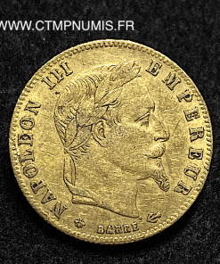 ,EMPIRE,5,FRANCS,OR,NAPOLEON,III,1863,PARIS,