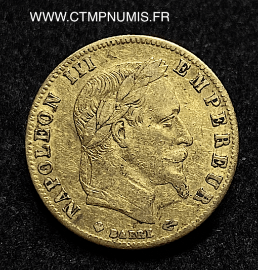 ,5,FRANCS,OR,NAPOLEON,III,1862,BB,STRASBOURG,