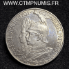 ,ALLEMAGNE,PRUSSE,5,MARK,ARGENT,1901,