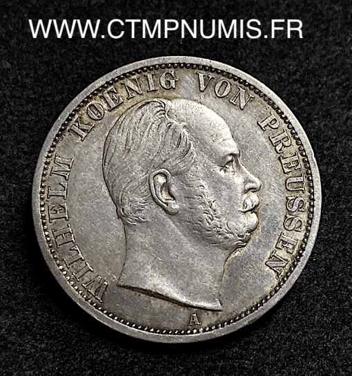 ,ALLEMAGNE,PRUSSE,VEREINSTALER,ARGENT,1870,