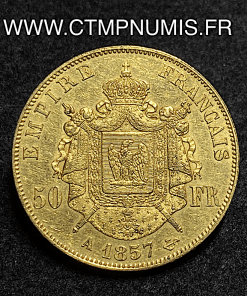 ,EMPIRE,50,FRANCS,NAPOLEON,III,1857,A,PARIS,