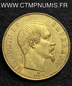 ,EMPIRE,50,FRANCS,OR,NAPOLEON,III,1856,PARIS,