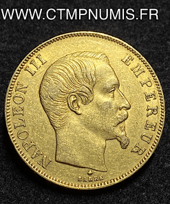 ,50,FRANCS,OR,NAPOLEON,III,1858,STRASBOURG,