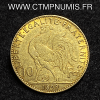 ,MONNAIE,10,FRANCS,OR,COQ,1899,