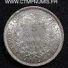 ,5,FRANCS,ARGENT,HERCULE,1873,A,PARIS,