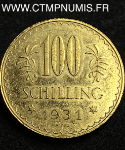 ,MONNAIE,AUTRICHE,100,SHILLING,OR,1931,