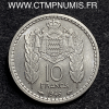 ,MONNAIE,MONACO,10,FRANCS,LOUIS,II,1946,SPL,