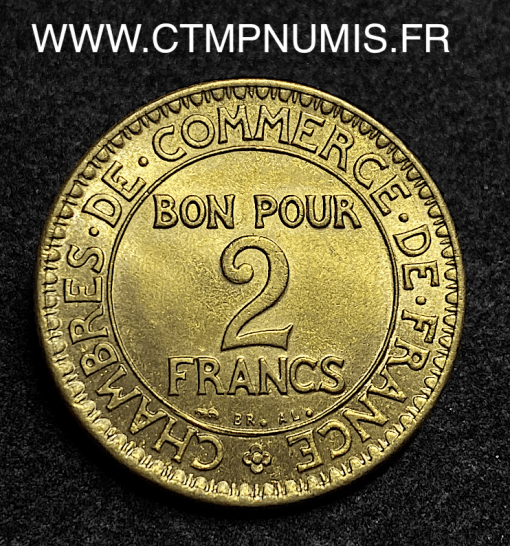 ,2,FRANCS,,CHAMBRE,DE,COMMERCE,1925,SPL,
