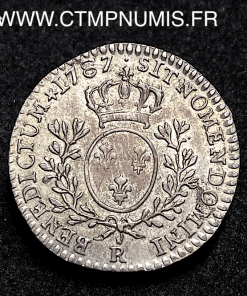 ,LOUIS,XVI,1/10,ECU,ARGENT,1787,R,ORLEANS,