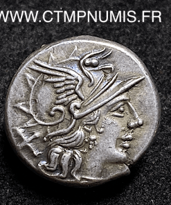 ,MONNAIE,ROMAINE,REPUBLIQUE,DENIER,ARGENT,SAUFEIA,ROME,