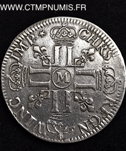 ,ROYALE,LOUIS,XIV,ECU,ARGENT,1690,M,TOULOUSE,