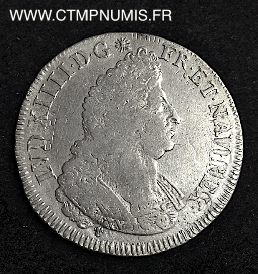 ,LOUIS,XIV,ECU,AUX,PALMES,1697,M,TOULOUSE,