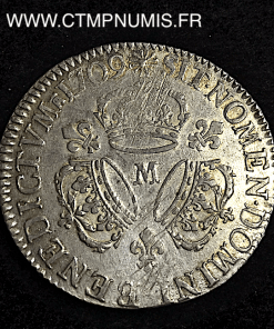 ,LOUIS,XIV,ECU,3,COURONNES,1709,M,TOULOUSE,